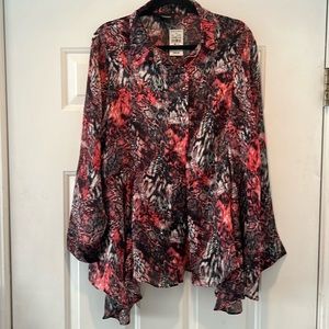 Long sleeve blouse